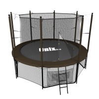 Батут UNIX line Black&Brown 10 ft (inside)